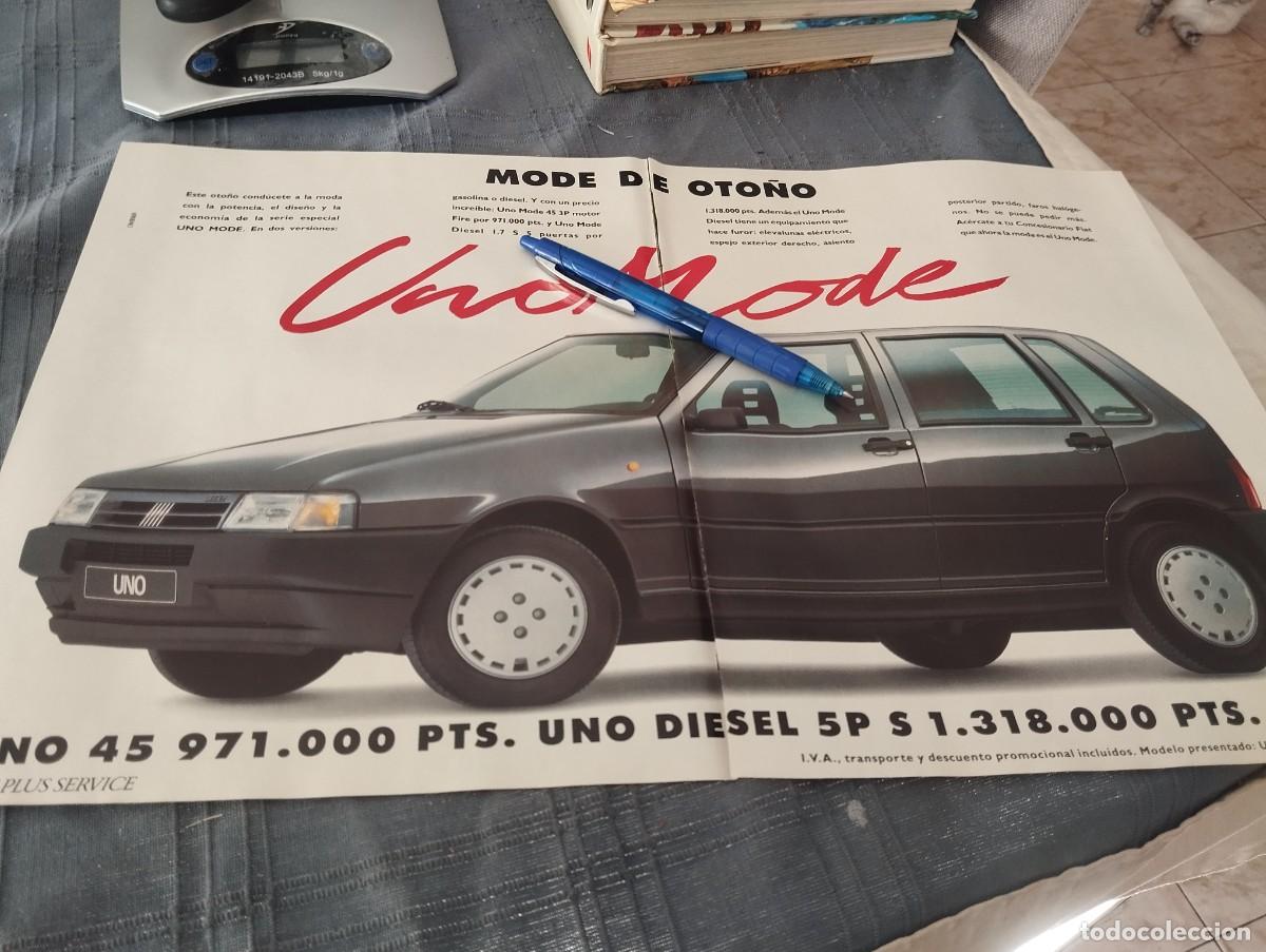 Coches y motocicletas: COCHE FIAT UNO MODE 45 ANUNCIO PUBLICIDAD REVISTA 1991