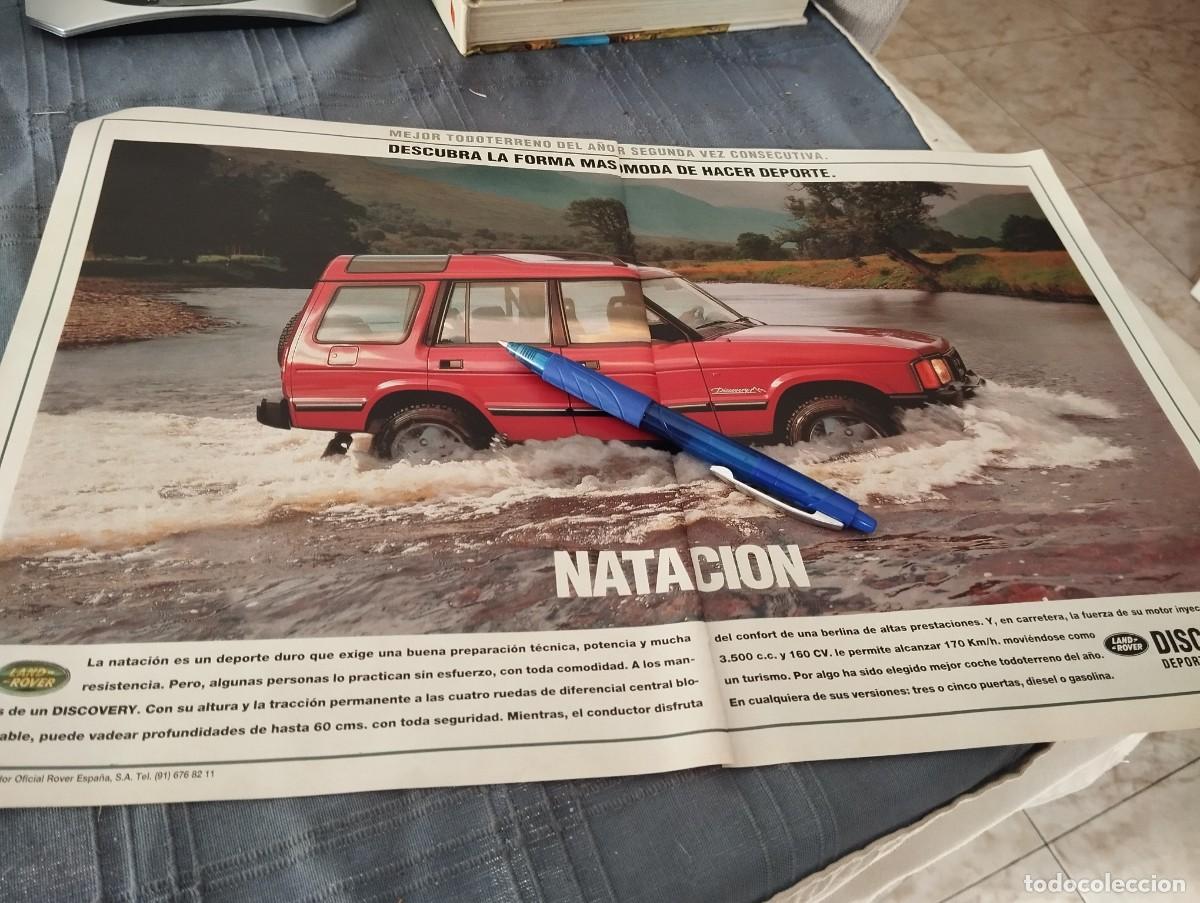 Coches y motocicletas: LAND ROVER DISCOVERY ANUNCIO PUBLICIDAD REVISTA 1992 BONITO PARA ENMARCAR
