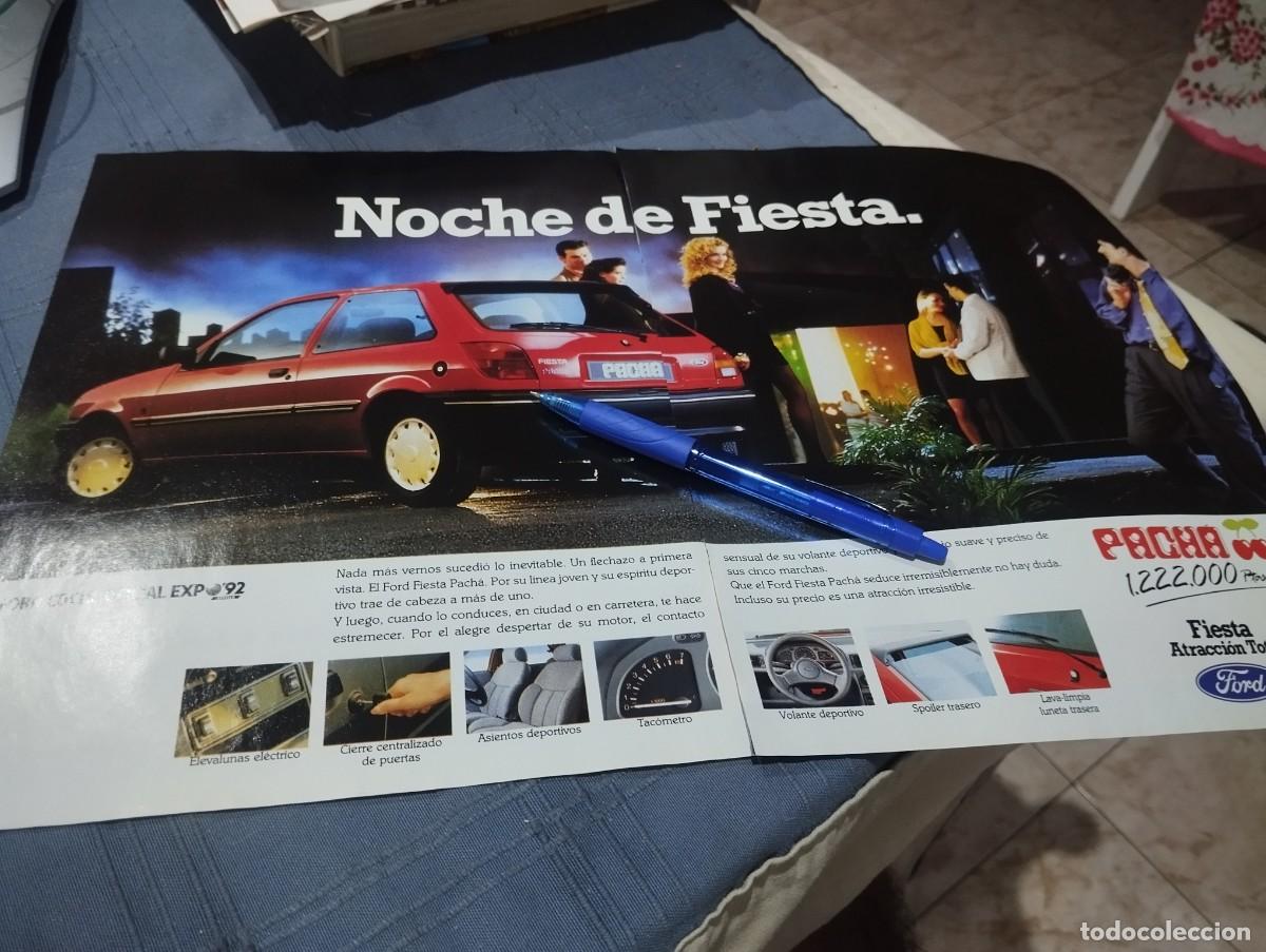 Coches y motocicletas: COCHE FORD FIESTA PACHA ANUNCIO PUBLICIDAD REVISTA 1991 BONITO PARA ENMARCAR
