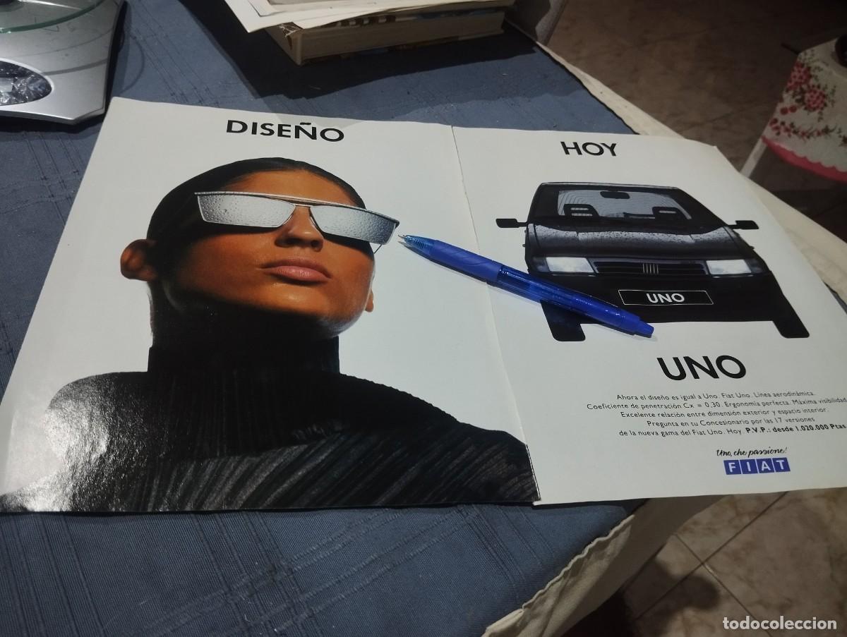 Coches y motocicletas: COCHE FIAT UNO ANUNCIO PUBLICIDAD REVISTA 1991 BONITO PARA ENMARCAR