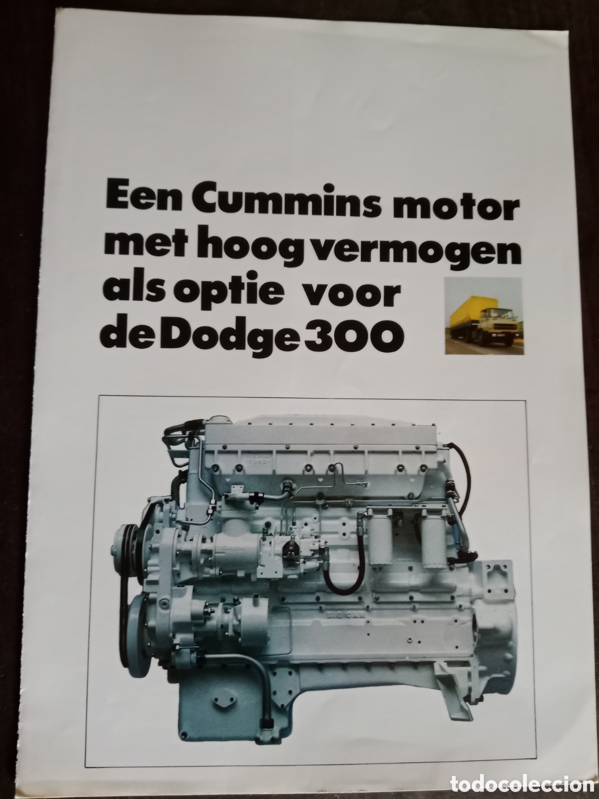 Coches y motocicletas: Cat&aacute;logo motor cummins cami&oacute;n Dodge 300