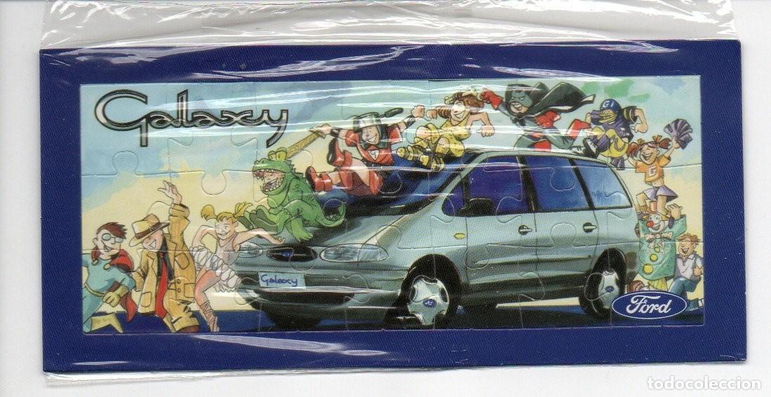 Coches y motocicletas: PUZLE - ROMPECABEZAS, PUBLICIDAD GALAXY FORD. SIN ABRIR. 17 X 8 CM. NUEVO.