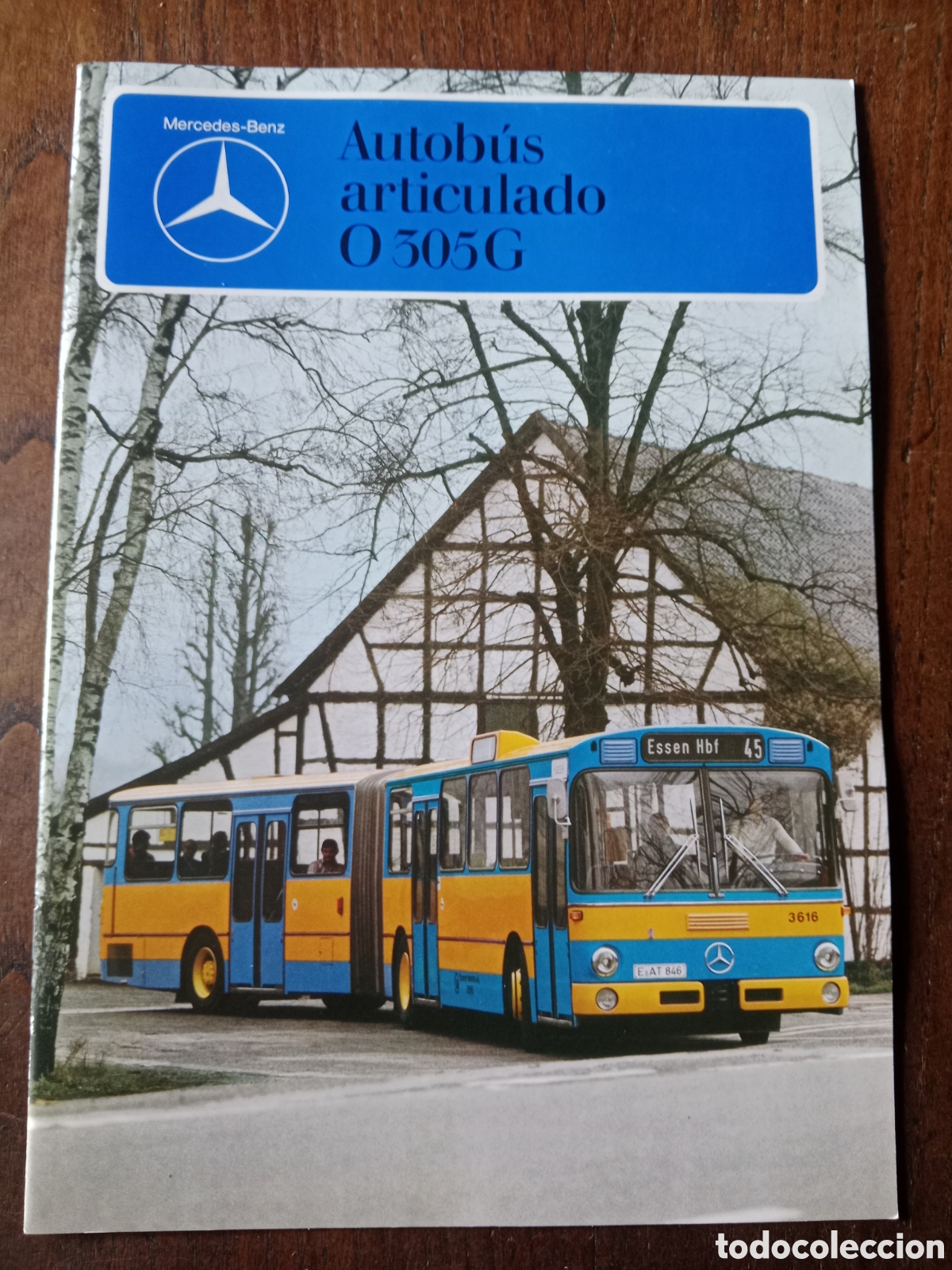 Coches y motocicletas: Cat&aacute;logo autob&uacute;s art&iacute;culado mercedes Benz O 305 G