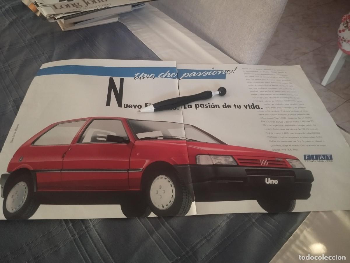 Coches y motocicletas: COCHE FIAT UNO ANUNCIO PUBLICIDAD REVISTA 1989 BONITO PARA ENMARCAR