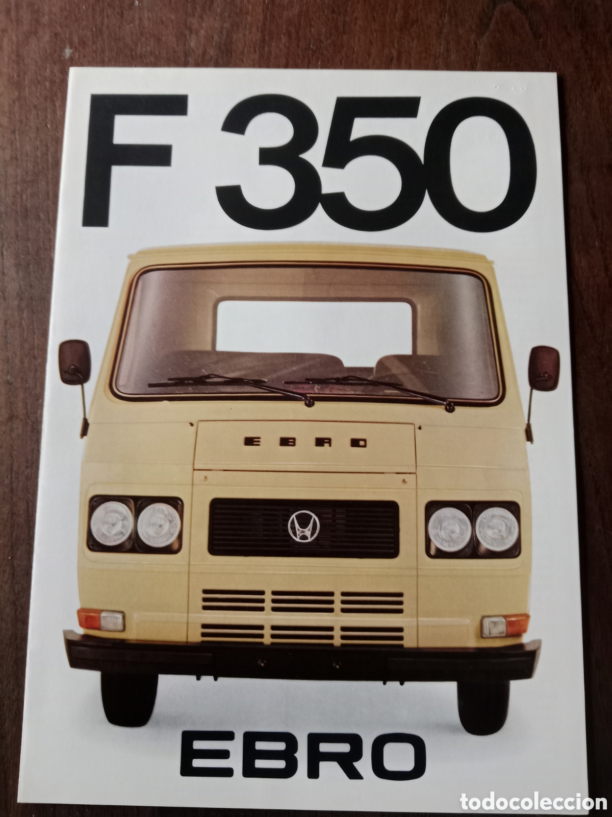 Coches y motocicletas: Cat&aacute;logo furgoneta Ebro F 350 motor ib&eacute;rica