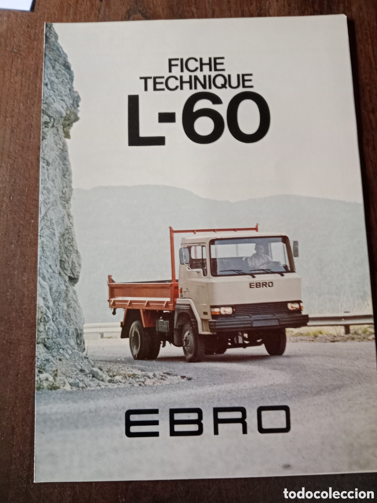 Coches y motocicletas: Cat&aacute;logo cami&oacute;n Ebro L 60 motor ib&eacute;rica