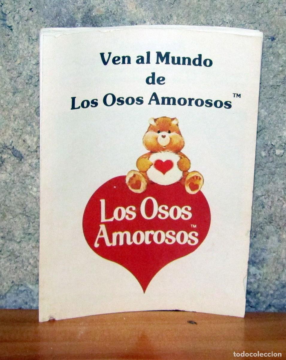 Coches y motocicletas: ANTIGUO CATALOGO DE LOS OSOS AMOROSOS - DESPLEGABLE - A&Ntilde;OS 80 - EN ESPA&Ntilde;OL