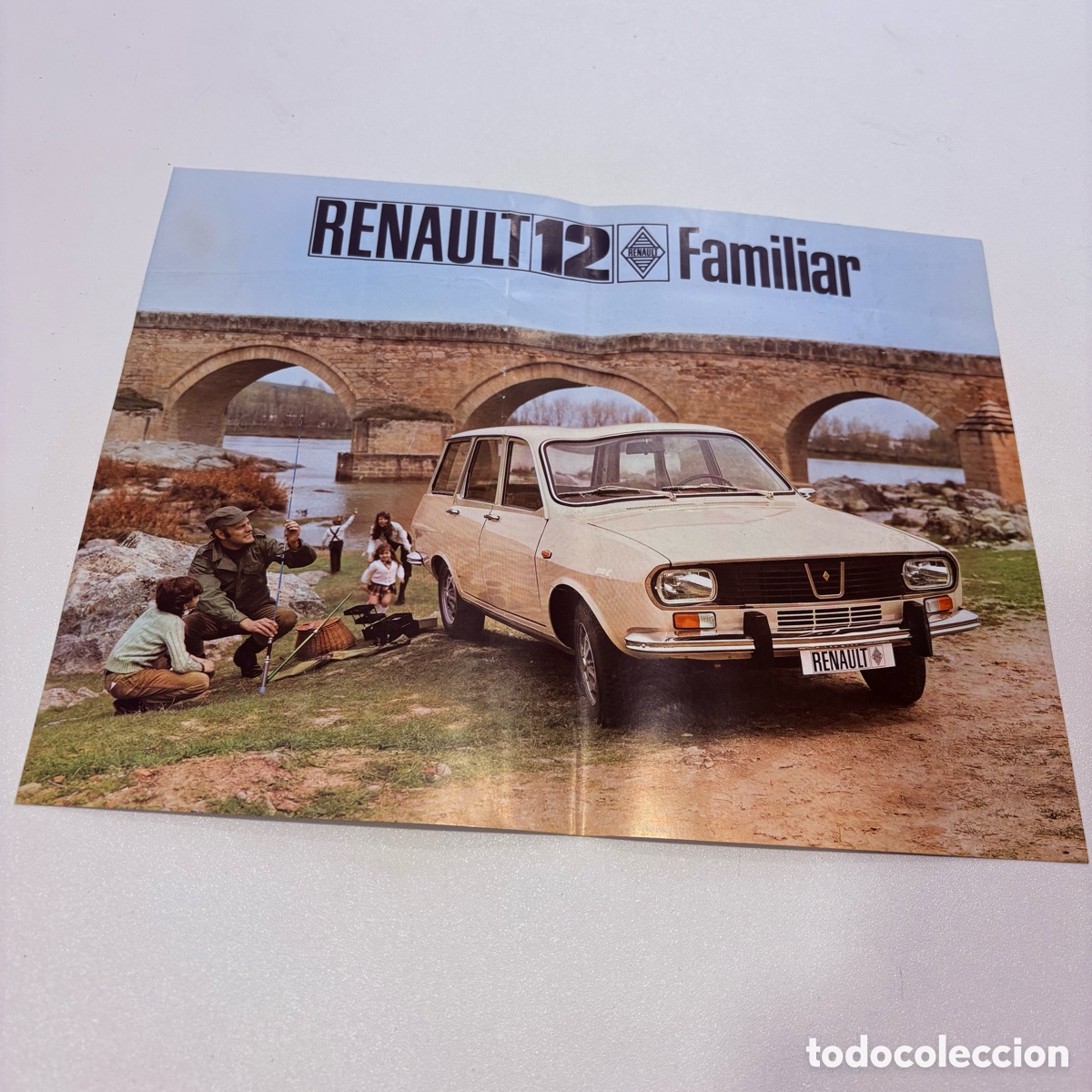 Coches y motocicletas: catalogo folleto publicidad original renault 12 familiar 1970