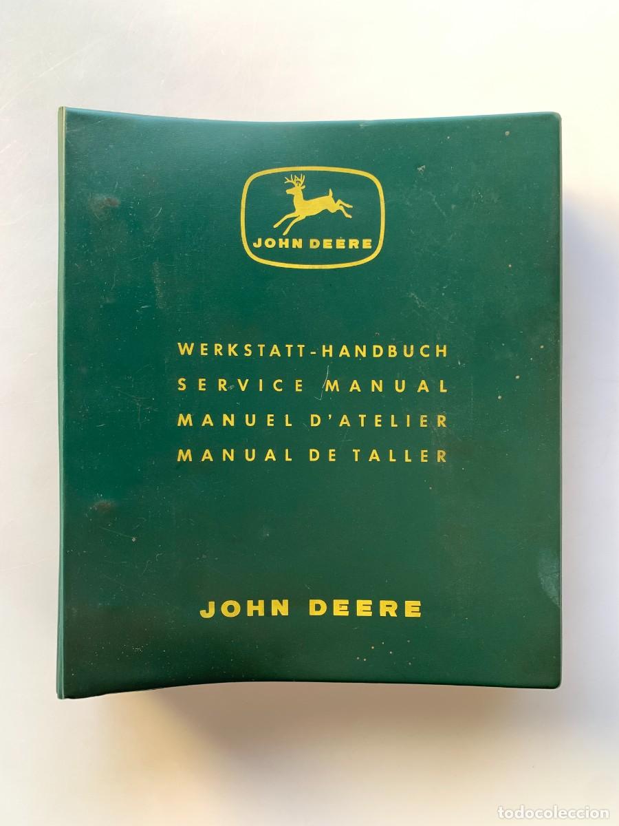 Coches y motocicletas: John Deere Manual Taller Tractor 515 717 Maquinaria Agricola Vintage 60s