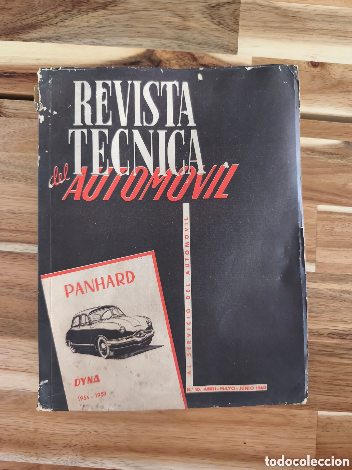 Coches y motocicletas: Revista T&eacute;cnica del autom&oacute;vil Panhard Dyna