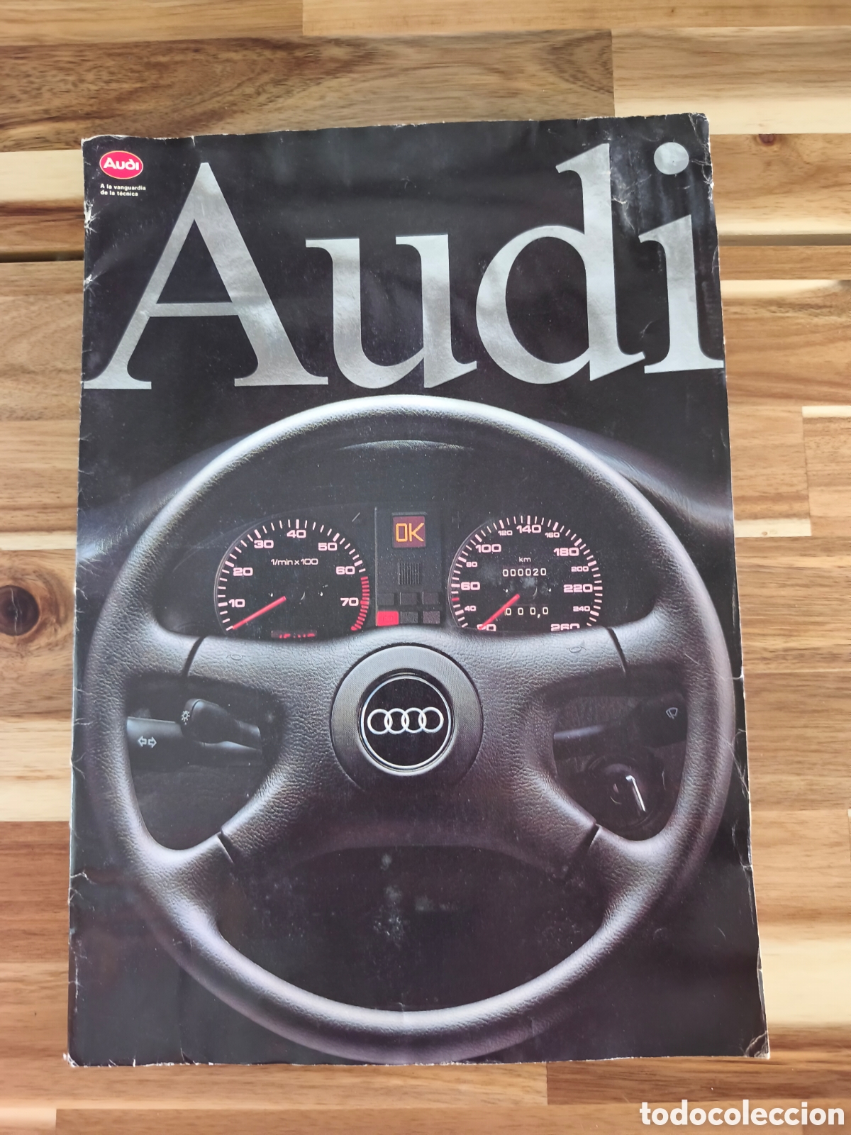 Coches y motocicletas: Cat&aacute;logo Audi carpeta 8 fichas