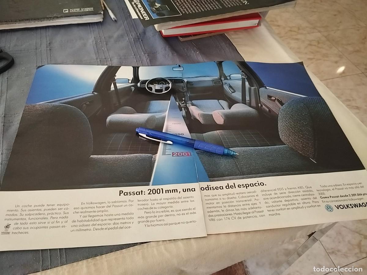 Coches y motocicletas: COCHE VOLKSWAGEN PASSAT ANUNCIO PUBLICIDAD REVISTA 1992 BONITO PARA ENMARCAR