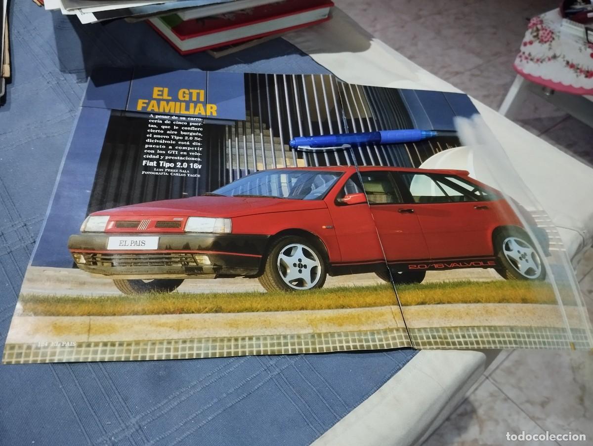 Coches y motocicletas: COCHE FIAT TIPO GTI 2.0 16V ANUNCIO PUBLICIDAD REVISTA 1992 BONITO PARA ENMARCAR