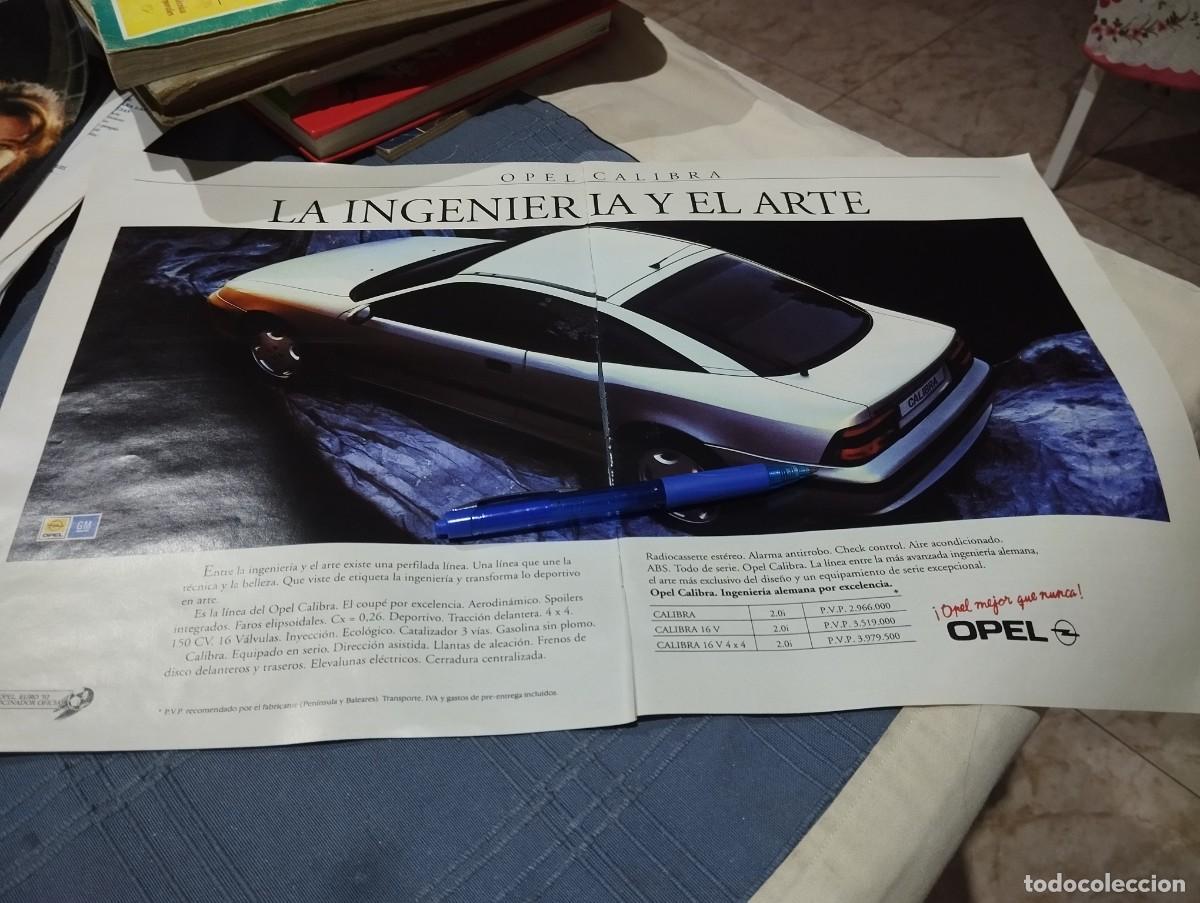 Coches y motocicletas: COCHE OPEL CALIBRA 16 V. ANUNCIO PUBLICIDAD REVISTA 1992 BONITO PARA ENMARCAR