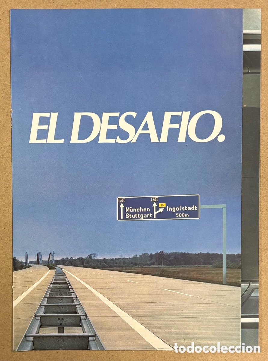 Coches y motocicletas: RENAULT 21 - 2 LITROS TURBO. CAT&Aacute;LOGO PUBLICITARIO DE 1987.