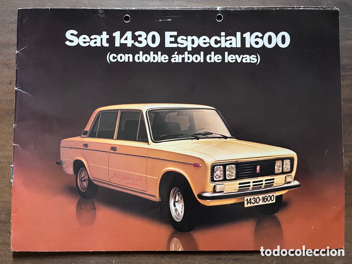 Coches y motocicletas: CAT&Aacute;LOGO SEAT 1430 Especial 1600