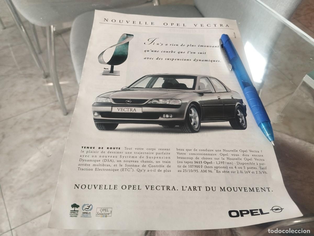 Coches y motocicletas: COCHE OPEL VECTRA ANUNCIO PUBLICIDAD REVISTA EN PORTUGU&Eacute;S 1996