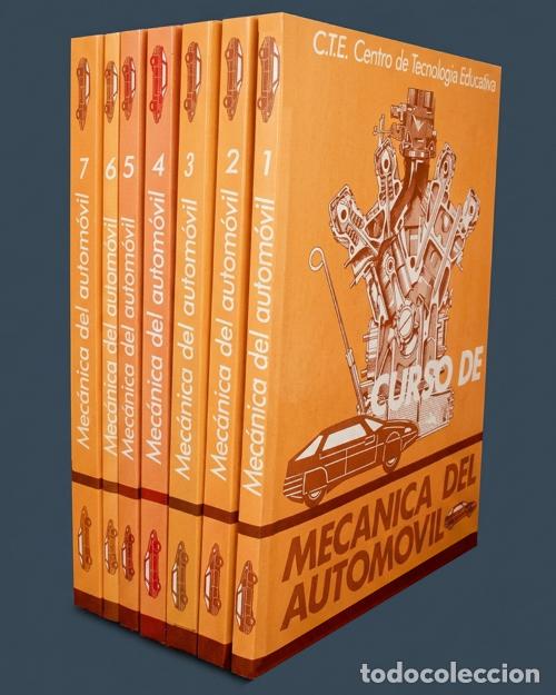Coches y motocicletas: [7 TOMOS - COMO NUEVOS]. CURSO MECANICA DEL AUTOMOVIL CTE. CENTRO DE TECNOLOG&Iacute;A EDUCATIVA.
