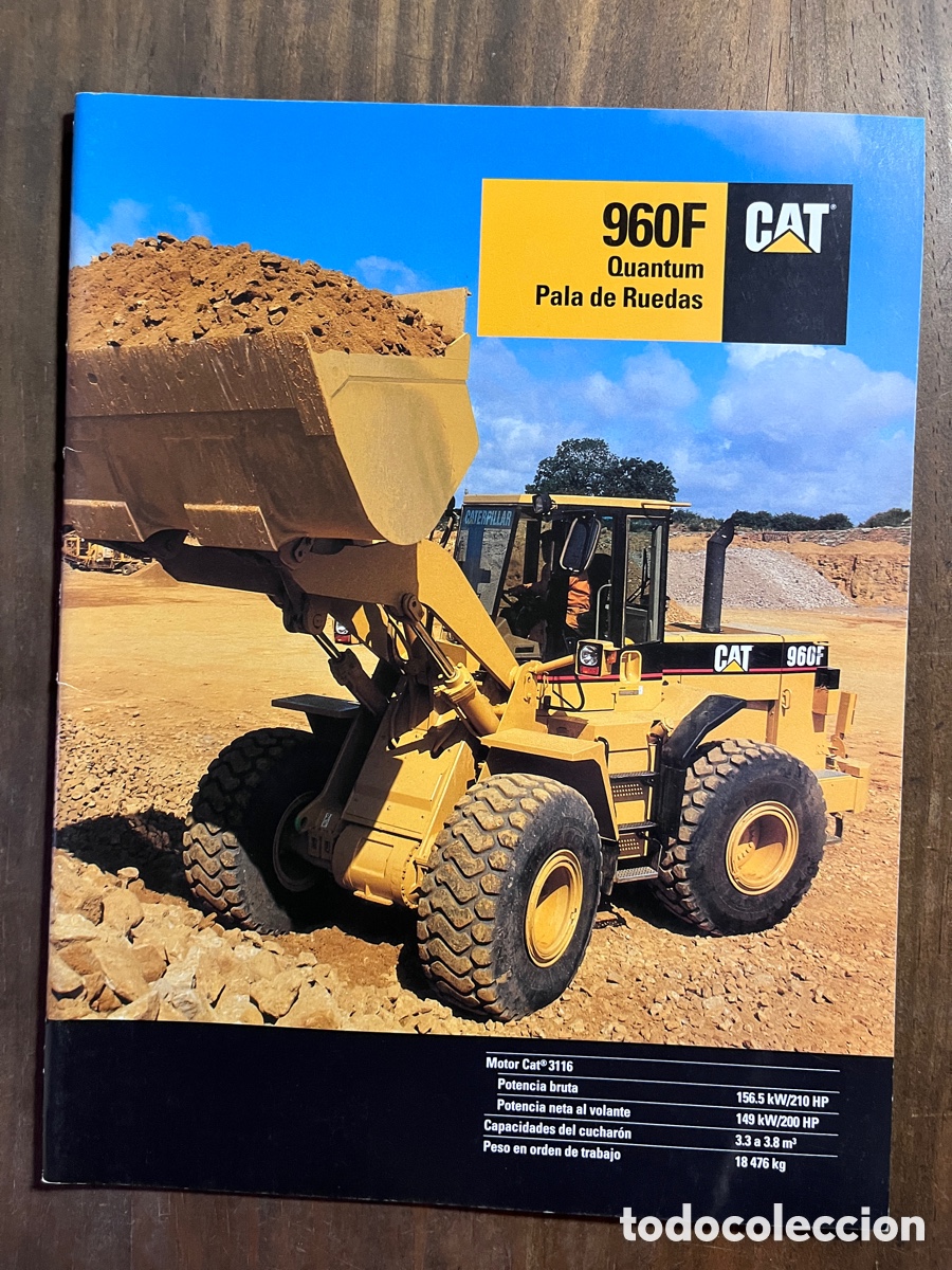 Coches y motocicletas: CAT&Aacute;LOGO PALA DE RUEDAS CATERPILLAR 960 F
