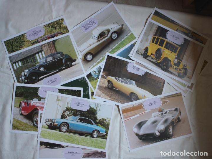 Coches y motocicletas: Jaguar. Carpeta de l&aacute;minas &rdquo;The Heritage of the Legend&rdquo; y Catalogo antiguo