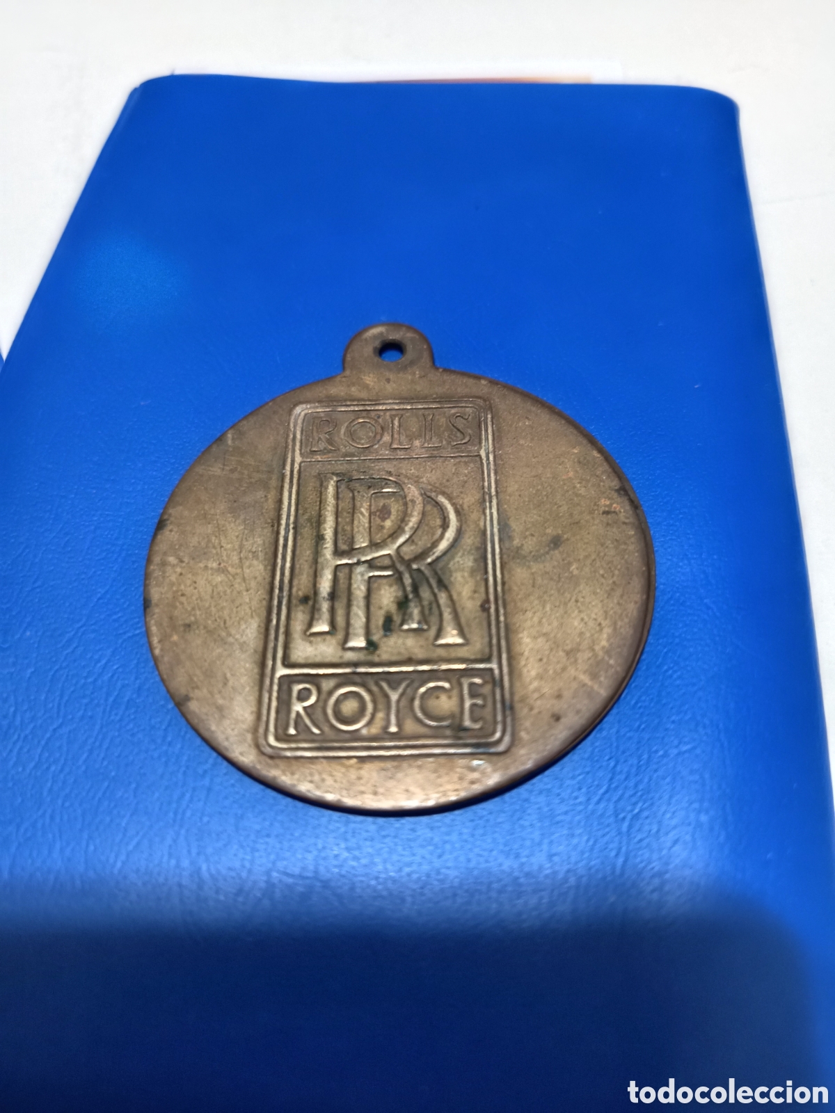 Coches y motocicletas: Medalla metal ROLLS ROYCE
