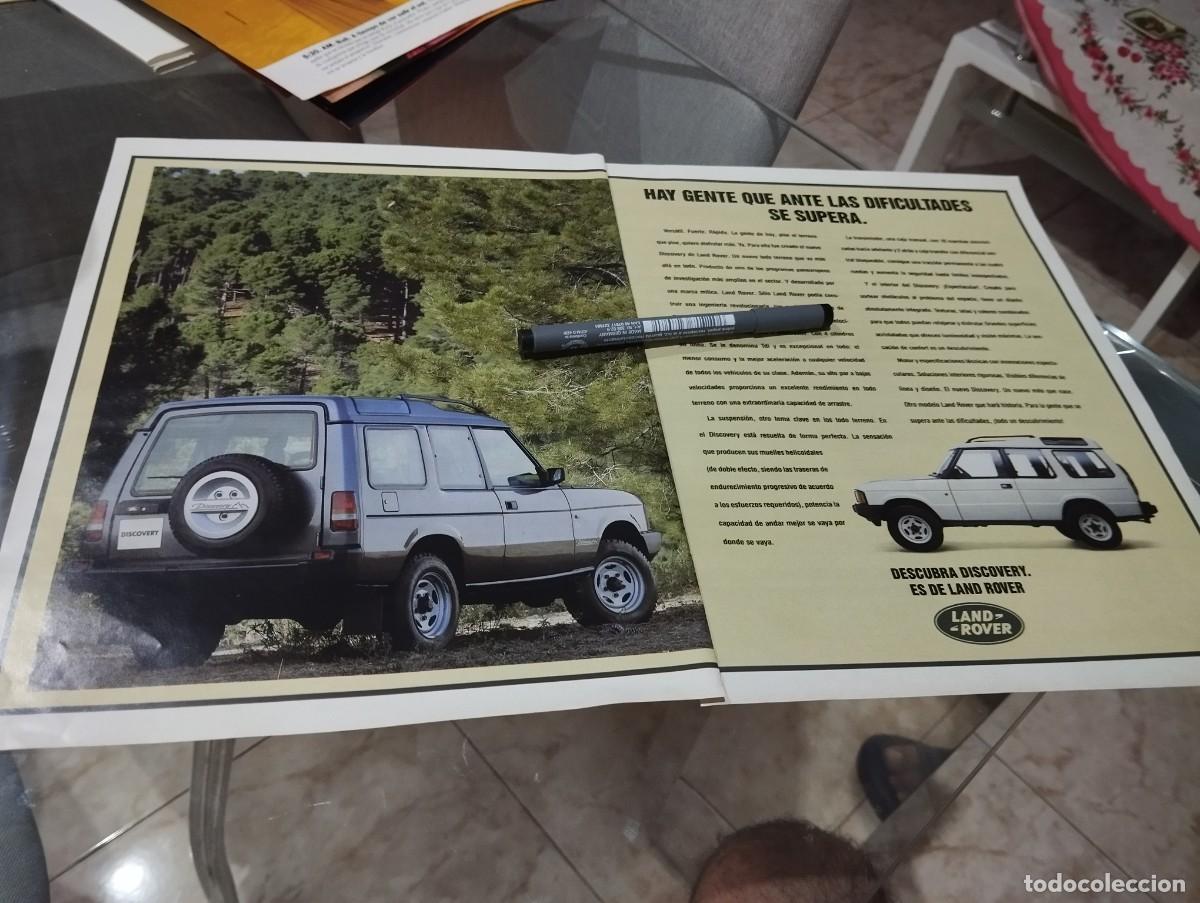 Coches y motocicletas: LAND ROVER ANUNCIO PUBLICIDAD REVISTA 1990 BONITO PARA ENMARCAR