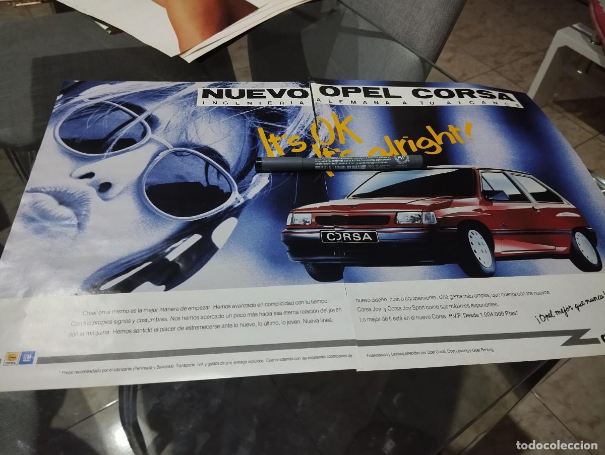 Coches y motocicletas: COCHE OPEL CORSA JOY ANUNCIO PUBLICIDAD REVISTA 1990 BONITO PARA ENMARCAR