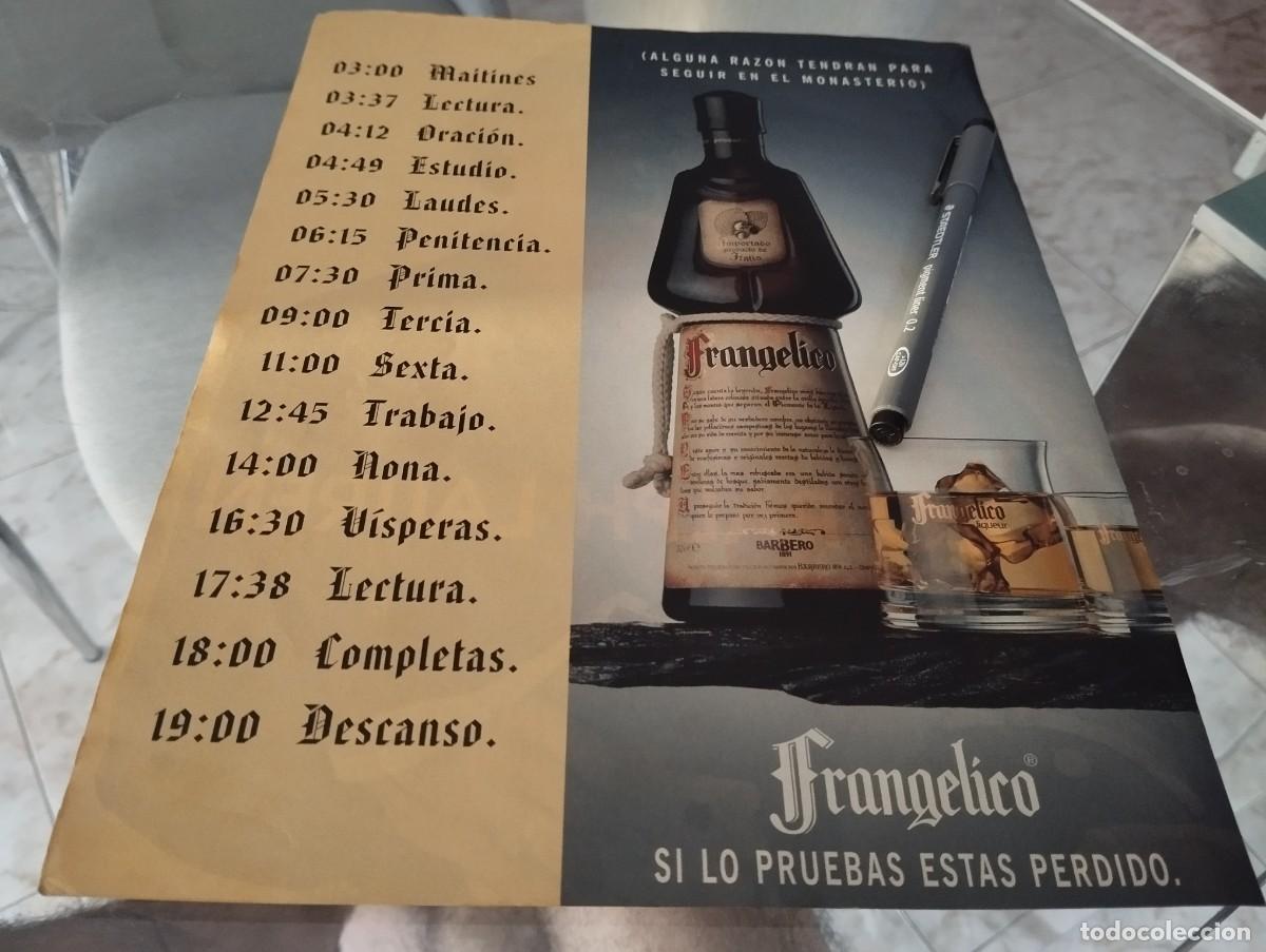 Coches y motocicletas: LICOR FRANGELICO ANUNCIO PUBLICIDAD REVISTA 1996