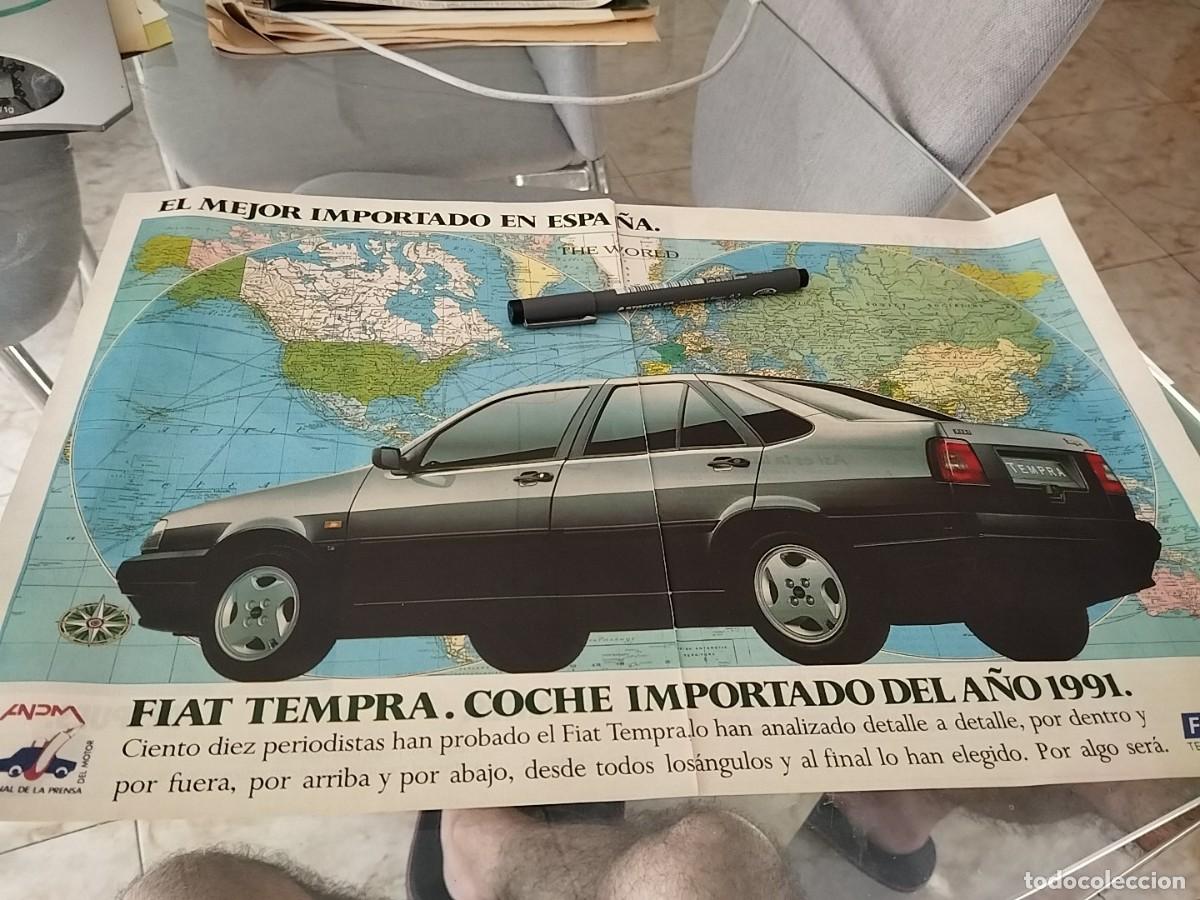 Coches y motocicletas: COCHE FIAT TEMPRA ANUNCIO PUBLICIDAD REVISTA 1991 BONITO PARA ENMARCAR