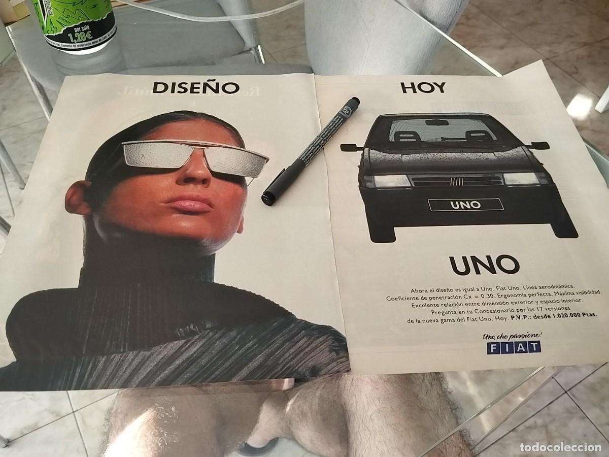Coches y motocicletas: COCHE FIAT UNO ANUNCIO PUBLICIDAD REVISTA 1991 BONITO PARA ENMARCAR
