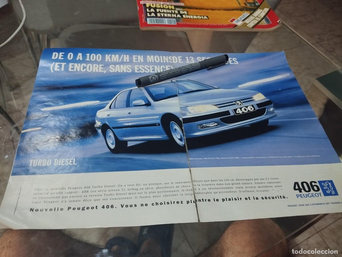 Coches y motocicletas: COCHE PEUGEOT 406 ANUNCIO PUBLICIDAD REVISTA FRANCESA 1996