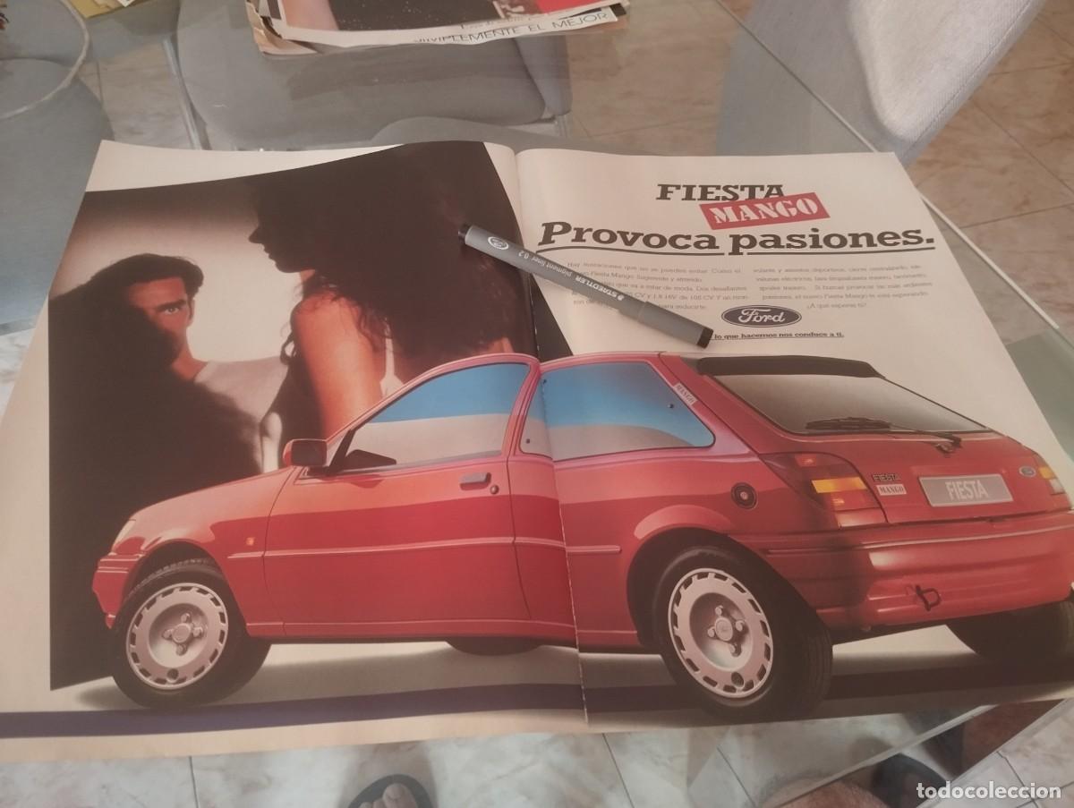 Coches y motocicletas: COCHE FORD FIESTA MANGO ANUNCIO PUBLICIDAD REVISTA 1992 BONITO PARA ENMARCAR