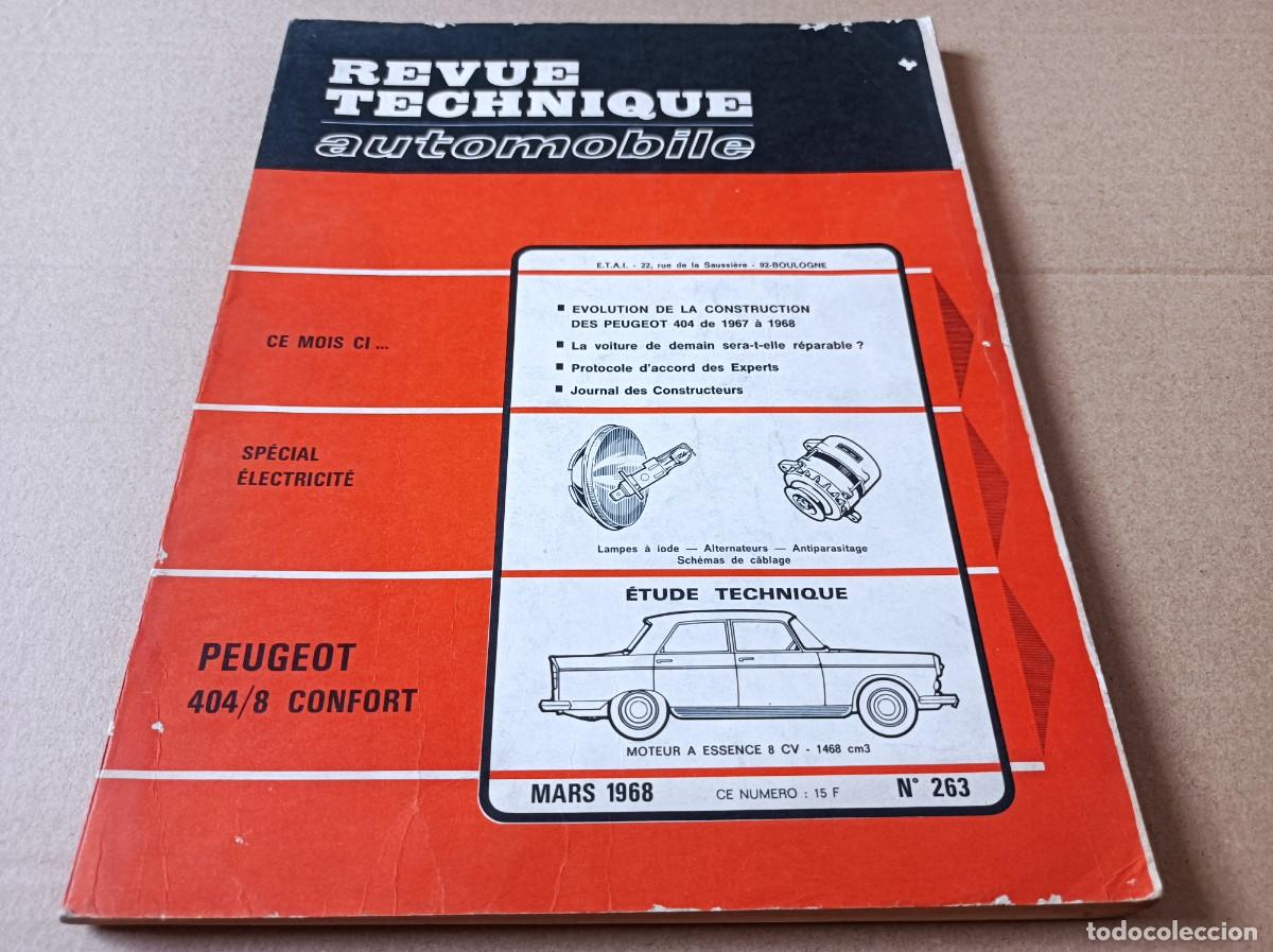 Coches y motocicletas: REVUE TECHNIQUE AUTOMOBILE N&ordm; 263 PEUGEOT 404
