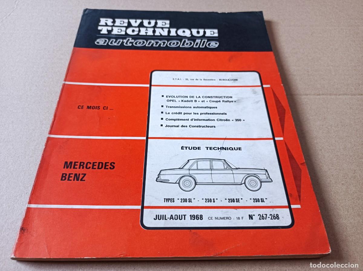 Coches y motocicletas: REVUE TECHNIQUE AUTOMOBILE N&ordm; 267 268 MERCEDES