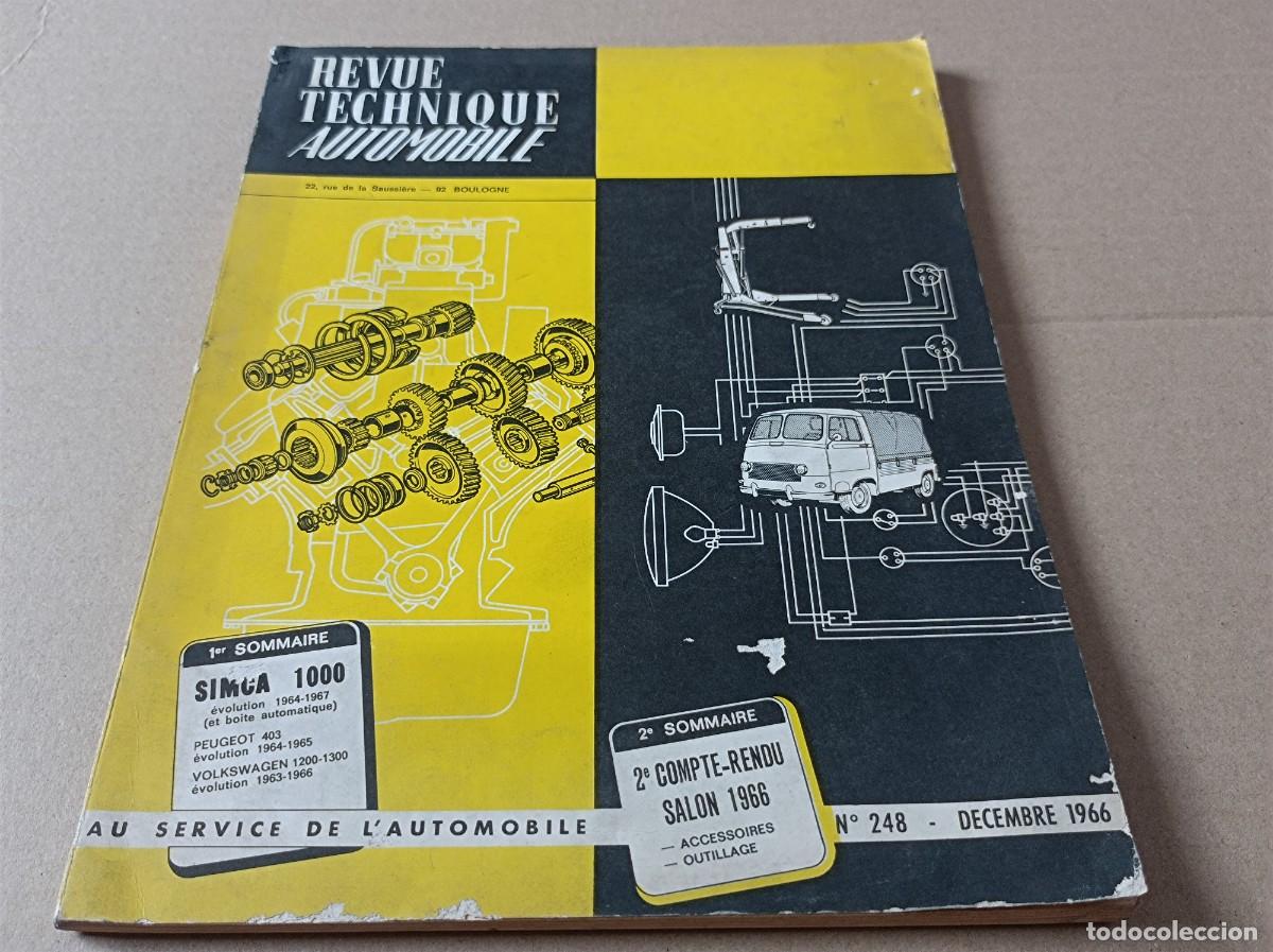 Coches y motocicletas: REVUE TECHNIQUE AUTOMOBILE N&ordm; 248