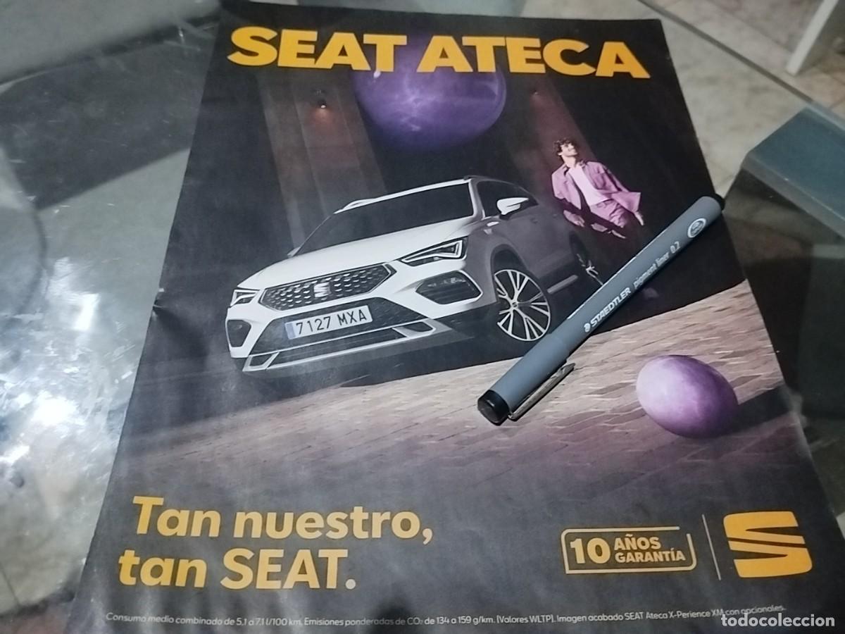 Coches y motocicletas: COCHE SEAT ATECA ANUNCIO PUBLICIDAD REVISTA