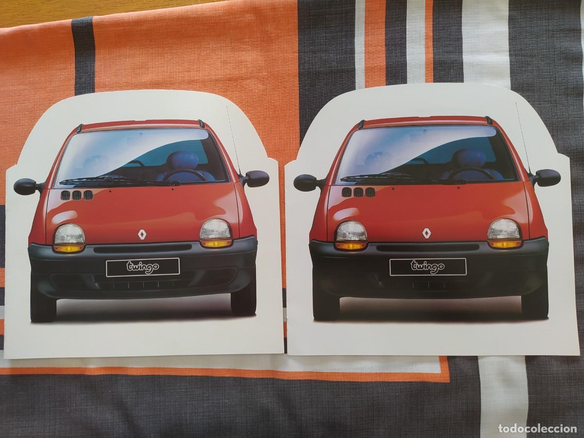Coches y motocicletas: Preciosos cat&aacute;logos x2 RENAULT TWINGO 1&ordf; serie 1993. Uno fino, el otro gordo. Est&aacute;n nuevos. Espa&ntilde;ol
