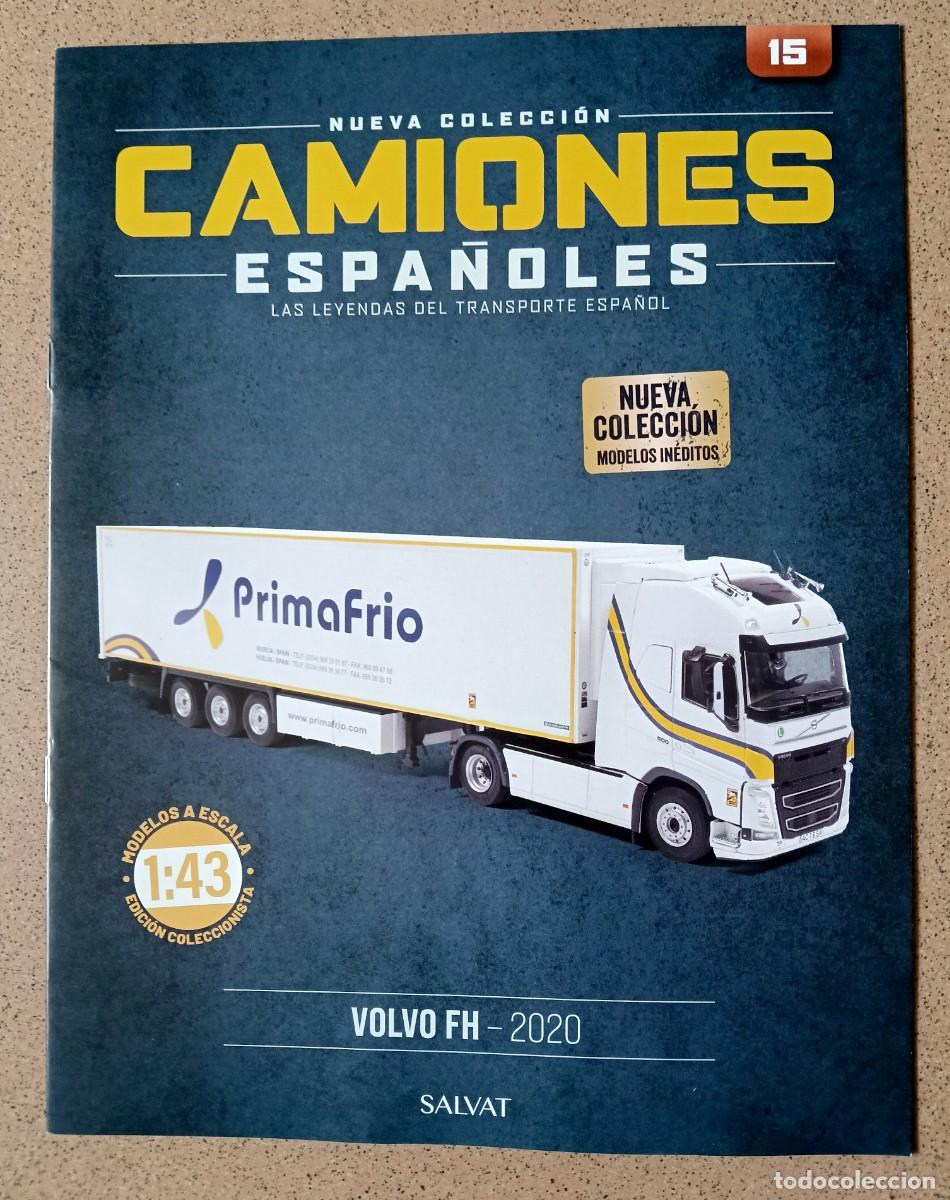Coches y motocicletas: Fasc&iacute;culo 15 VOLVO FH (2020) Colecci&oacute;n Camiones Espa&ntilde;oles Salvat Nuevo