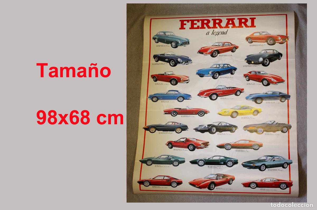 Coches y motocicletas: Gran poster Ferrari a Legend