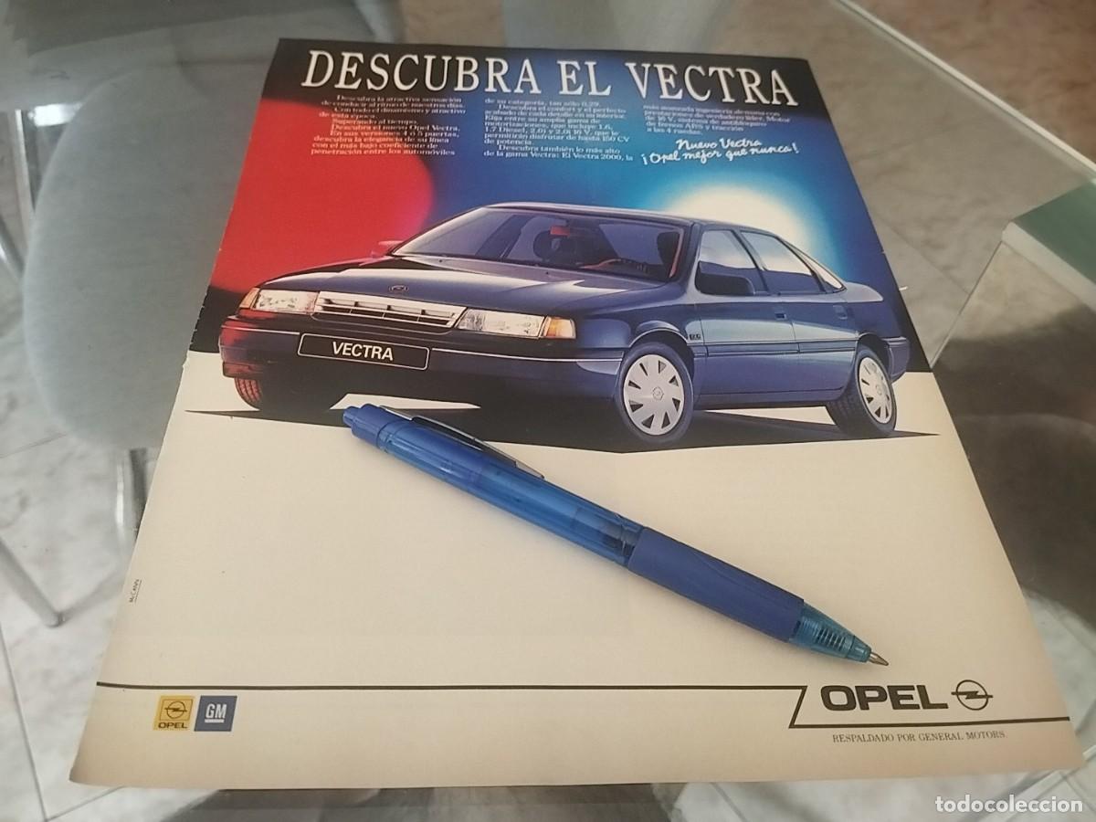 Coches y motocicletas: COCHE OPEL VECTRA ANUNCIO PUBLICIDAD CLIPPING REVISTA 1988 BONITO PARA ENMARCAR