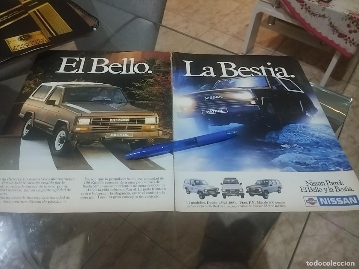 Coches y motocicletas: TODOTERRENO NISSAN PATROL ANUNCIO PUBLICIDAD CLIPPING REVISTA 1988 BONITO PARA ENMARCAR