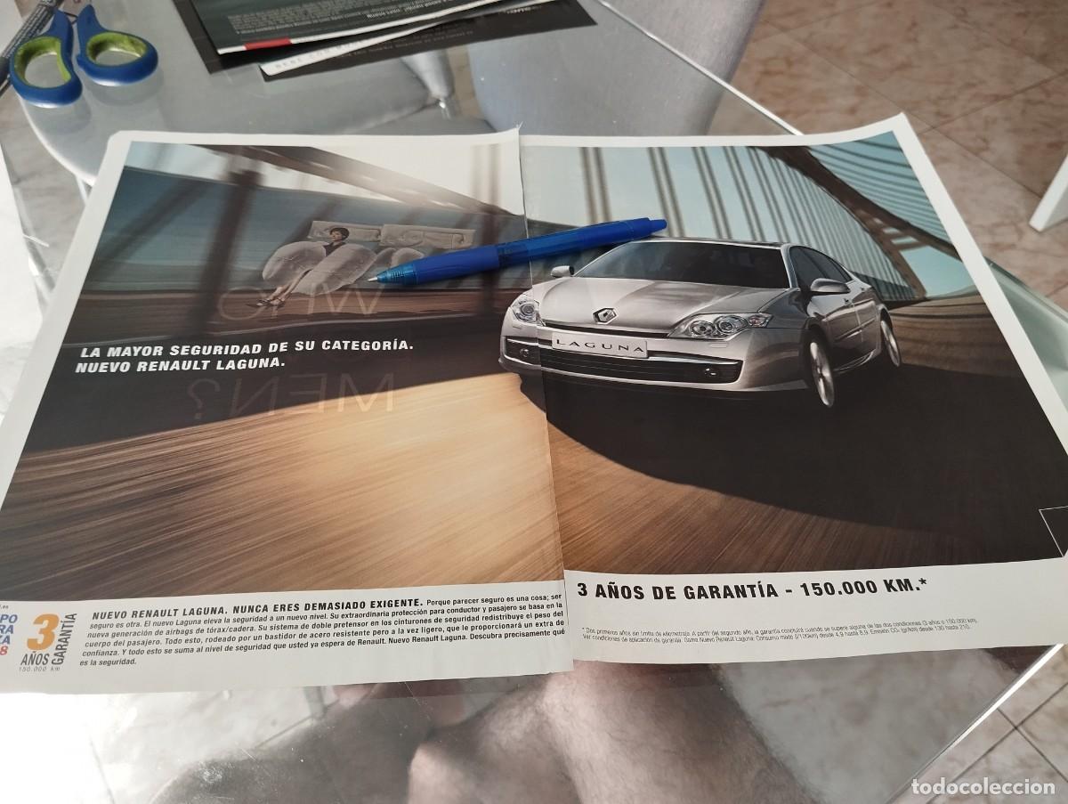 Coches y motocicletas: COCHE RENAULT LAGUNA ANUNCIO PUBLICIDAD REVISTA 2007 BONITO PARA ENMARCAR