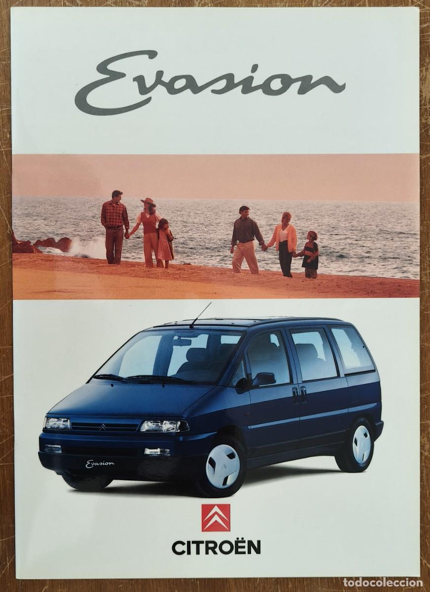 Coches y motocicletas: Cat&aacute;logo Citroen Evasion. Julio 1994. En espa&ntilde;ol *