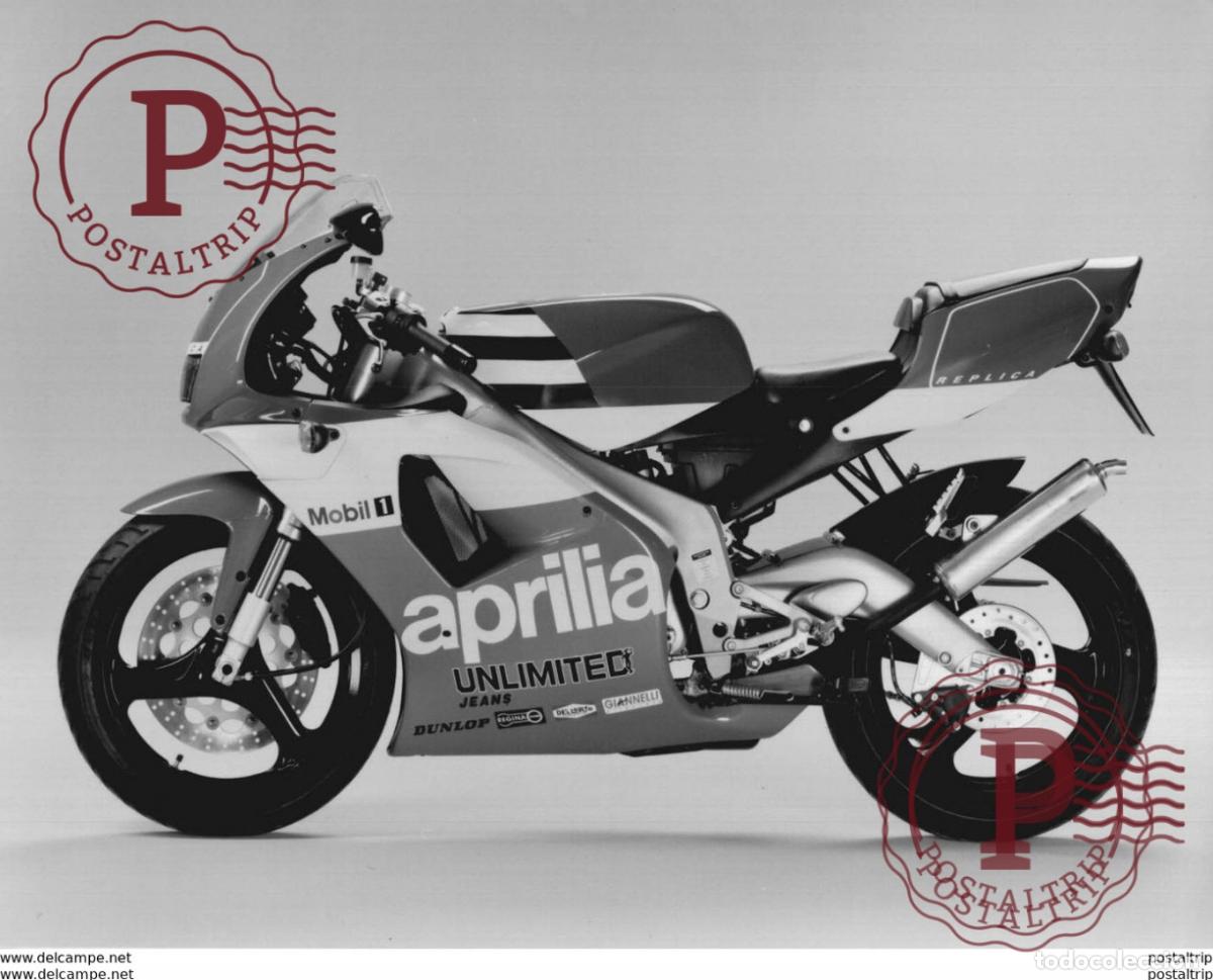 Autos und Motorr&auml;der: APRILIA +-18cm x 23,5cm Moto MOTOCROSS MOTORCYCLE Douglas J Jackson archive of motorcycles