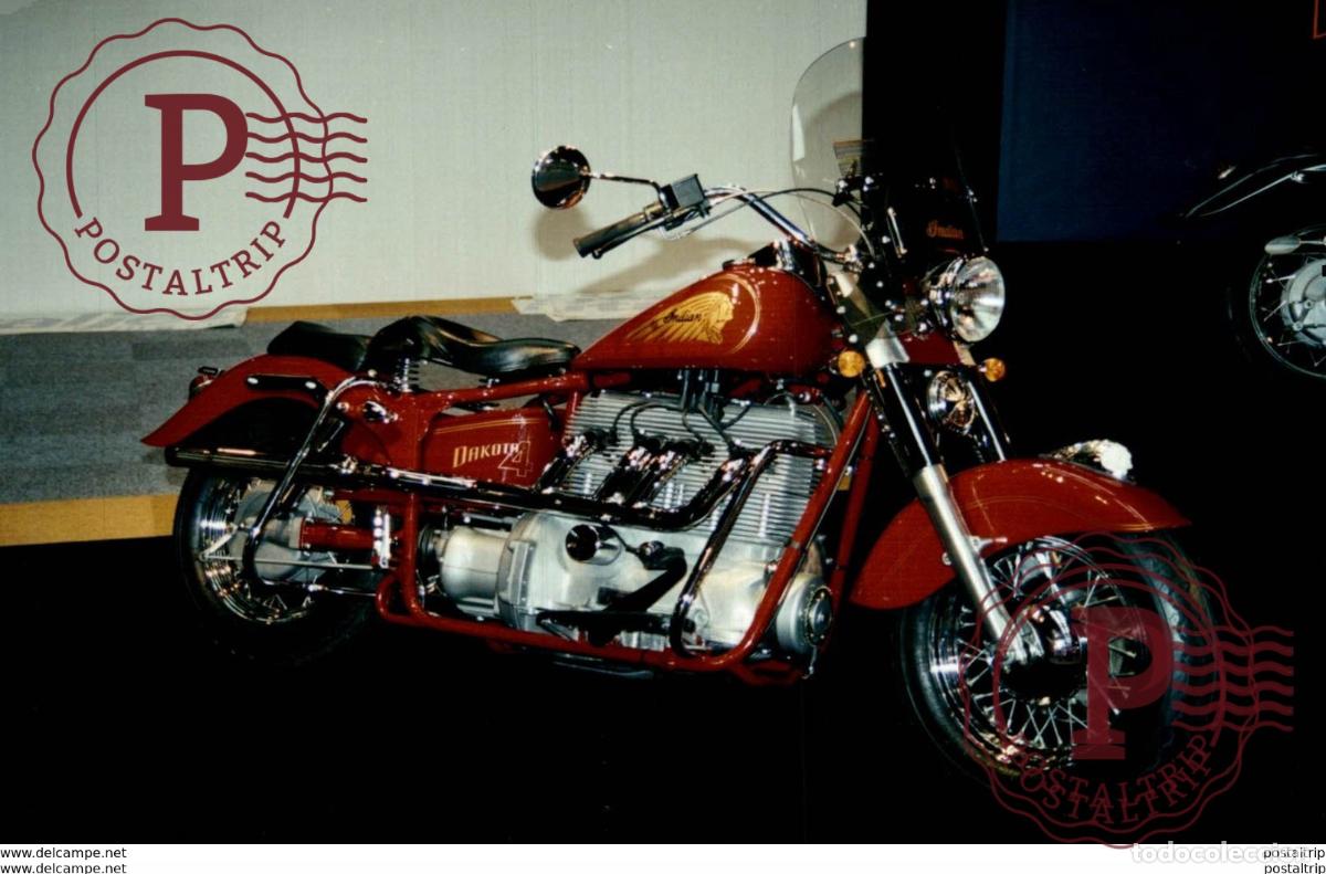 Coches y motocicletas: DAKOTA 4 +-10cm x 15cm Moto MOTOCROSS MOTORCYCLE Douglas J Jackson archive of motorcycles