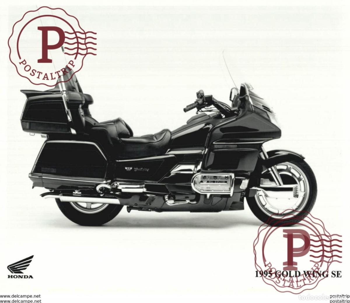 Cars and Motorcycles: HONDA 1995 GOLD WING SE +-25x20cm Moto MOTOCROSS MOTORCYCLE Douglas J Jackson archive of motorcycles