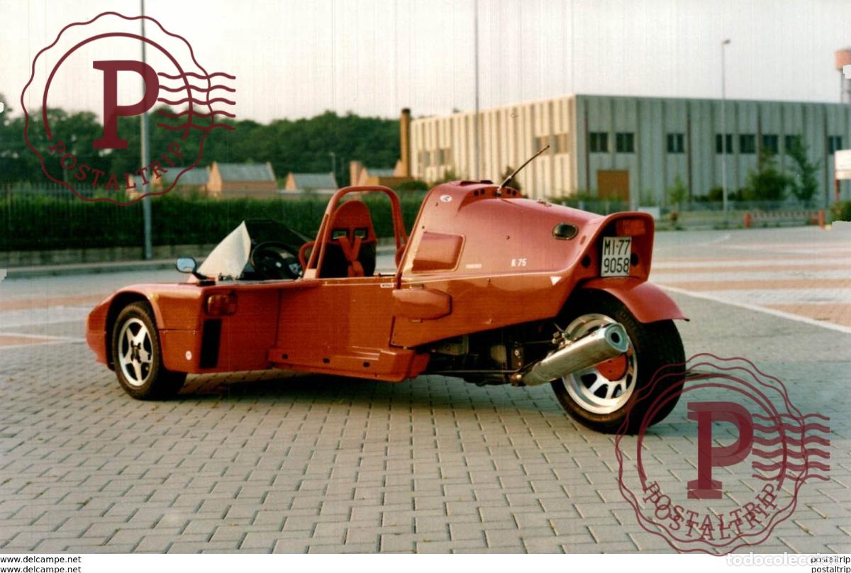 Cars and Motorcycles: BMW K 75 +-10cm x 14,5cm Moto MOTOCROSS MOTORCYCLE Douglas J Jackson archive of motorcycles
