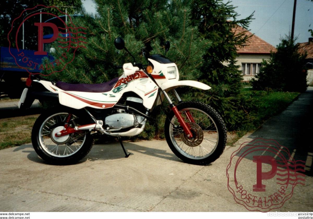 Coches y motocicletas: ROLAND +-15cm x 21,5cm Moto MOTOCROSS MOTORCYCLE Douglas J Jackson archive of motorcycles