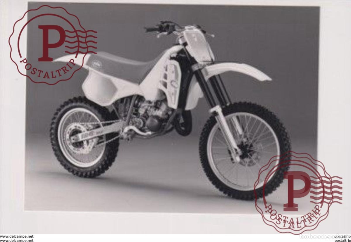 Coches y motocicletas: KTM MX 125 VC 1987 +-12,5x18cm Moto MOTOCROSS MOTORCYCLE Douglas J Jackson archive of motorcycles