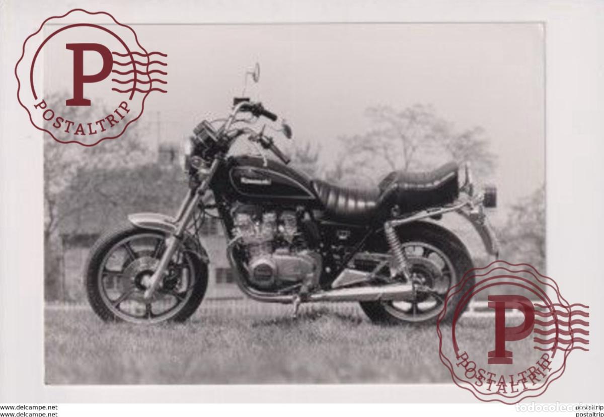 Coches y motocicletas: KAWASAKI Z550 LTD +-12,5x17,5cm Moto MOTOCROSS MOTORCYCLE Douglas J Jackson archive of motorcycles
